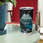 Port Adelaide Power Tumbler Cup Urban Graffiti Street Art - Bold Abstract Spray Paint