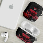 Essendon Bombers AirPods Case Urban Graffiti Street Art - Bold Abstract Spray Paint