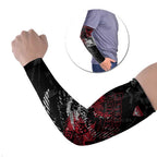 Essendon Bombers Arm Sleeves Urban Graffiti Street Art - Bold Abstract Spray Paint