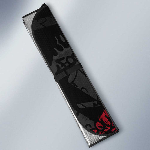 Essendon Bombers Auto Sun Shade Urban Graffiti Street Art - Bold Abstract Spray Paint