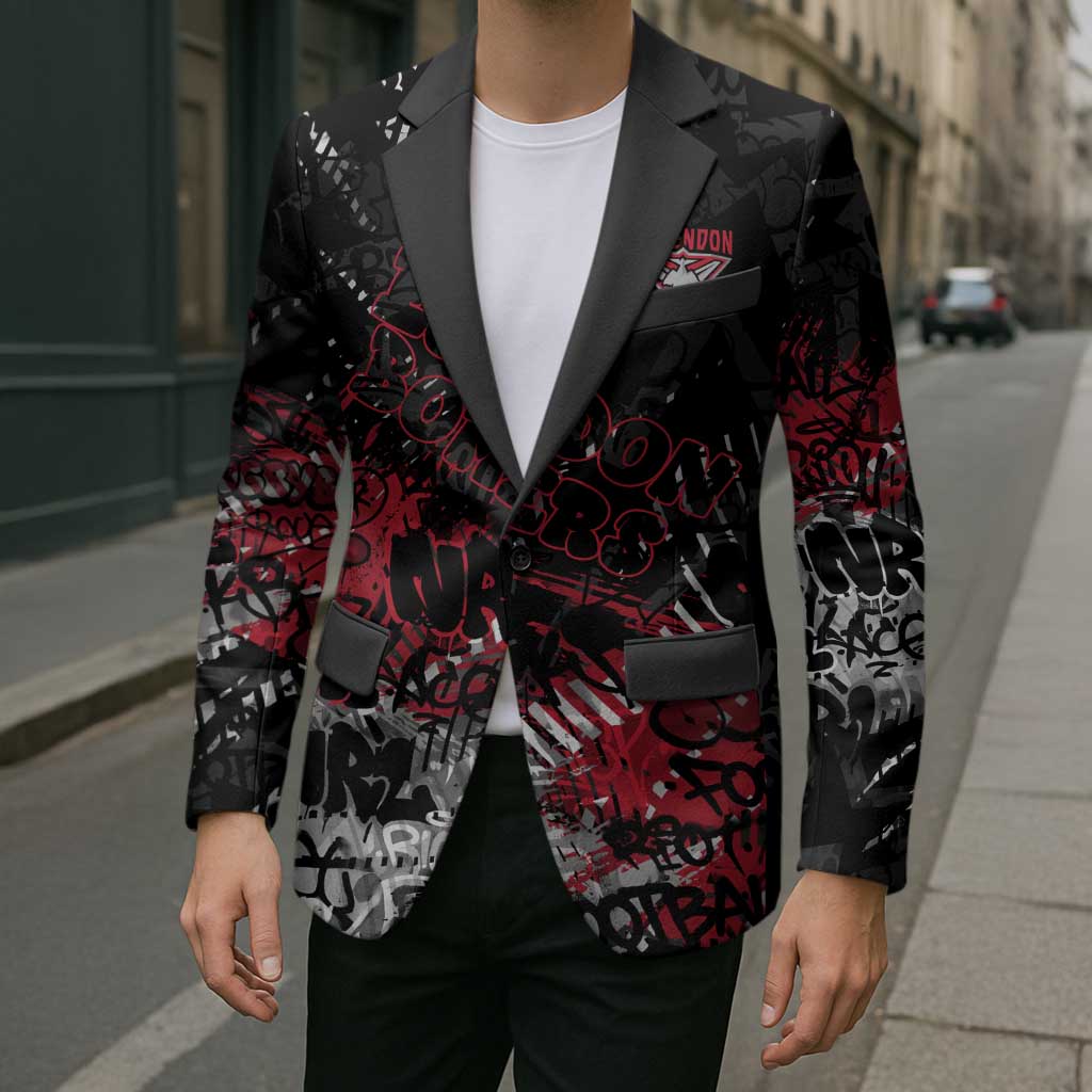 Essendon Bombers Blazer Urban Graffiti Street Art - Bold Abstract Spray Paint