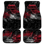 Essendon Bombers Car Mats Urban Graffiti Street Art - Bold Abstract Spray Paint