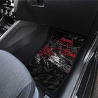 Essendon Bombers Car Mats Urban Graffiti Street Art - Bold Abstract Spray Paint