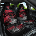 Essendon Bombers Car Seat Cover Urban Graffiti Street Art - Bold Abstract Spray Paint