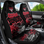 Essendon Bombers Car Seat Cover Urban Graffiti Street Art - Bold Abstract Spray Paint