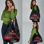 Essendon Bombers Grocery Bag Urban Graffiti Street Art - Bold Abstract Spray Paint