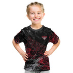 Essendon Bombers Kid T Shirt Urban Graffiti Street Art - Bold Abstract Spray Paint