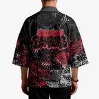 Essendon Bombers Kimono Urban Graffiti Street Art - Bold Abstract Spray Paint