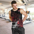 Essendon Bombers Men Tank Top Urban Graffiti Street Art - Bold Abstract Spray Paint