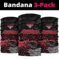Essendon Bombers Neck Gaiter Urban Graffiti Street Art - Bold Abstract Spray Paint