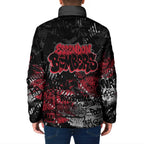 Essendon Bombers Padded Jacket Urban Graffiti Street Art - Bold Abstract Spray Paint