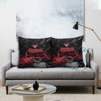 Essendon Bombers Pillow Cover Urban Graffiti Street Art - Bold Abstract Spray Paint