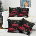 Essendon Bombers Pillow Cover Urban Graffiti Street Art - Bold Abstract Spray Paint