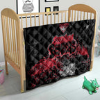 Essendon Bombers Quilt Urban Graffiti Street Art - Bold Abstract Spray Paint