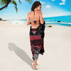 Essendon Bombers Sarong Urban Graffiti Street Art - Bold Abstract Spray Paint