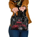 Essendon Bombers Shoulder Handbag Urban Graffiti Street Art - Bold Abstract Spray Paint