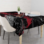 Essendon Bombers Tablecloth Urban Graffiti Street Art - Bold Abstract Spray Paint