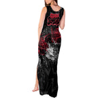 Essendon Bombers Tank Maxi Dress Urban Graffiti Street Art - Bold Abstract Spray Paint
