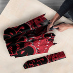 Essendon Bombers Umbrella Urban Graffiti Street Art - Bold Abstract Spray Paint