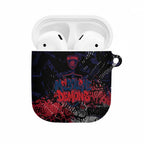 Melbourne Demons AirPods Case Urban Graffiti Street Art - Bold Abstract Spray Paint