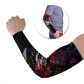 Melbourne Demons Arm Sleeves Urban Graffiti Street Art - Bold Abstract Spray Paint