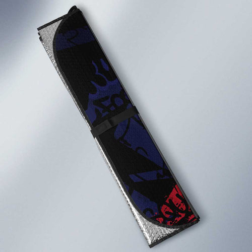 Melbourne Demons Auto Sun Shade Urban Graffiti Street Art - Bold Abstract Spray Paint