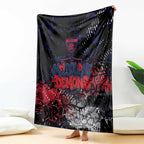 Melbourne Demons Blanket Urban Graffiti Street Art - Bold Abstract Spray Paint