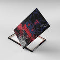 Melbourne Demons Canvas Wall Art Urban Graffiti Street Art - Bold Abstract Spray Paint