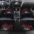 Melbourne Demons Car Mats Urban Graffiti Street Art - Bold Abstract Spray Paint