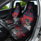 Melbourne Demons Car Seat Cover Urban Graffiti Street Art - Bold Abstract Spray Paint