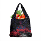 Melbourne Demons Grocery Bag Urban Graffiti Street Art - Bold Abstract Spray Paint