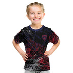 Melbourne Demons Kid T Shirt Urban Graffiti Street Art - Bold Abstract Spray Paint