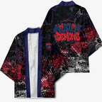 Melbourne Demons Kimono Urban Graffiti Street Art - Bold Abstract Spray Paint