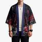 Melbourne Demons Kimono Urban Graffiti Street Art - Bold Abstract Spray Paint