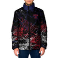 Melbourne Demons Padded Jacket Urban Graffiti Street Art - Bold Abstract Spray Paint