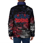 Melbourne Demons Padded Jacket Urban Graffiti Street Art - Bold Abstract Spray Paint