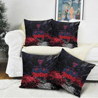 Melbourne Demons Pillow Cover Urban Graffiti Street Art - Bold Abstract Spray Paint
