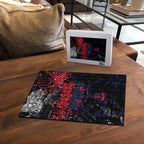 Melbourne Demons Puzzle Urban Graffiti Street Art - Bold Abstract Spray Paint