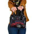 Melbourne Demons Shoulder Handbag Urban Graffiti Street Art - Bold Abstract Spray Paint