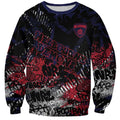Melbourne Demons Sweatshirt Urban Graffiti Street Art - Bold Abstract Spray Paint