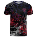 Melbourne Demons T Shirt Urban Graffiti Street Art - Bold Abstract Spray Paint
