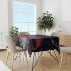 Melbourne Demons Tablecloth Urban Graffiti Street Art - Bold Abstract Spray Paint