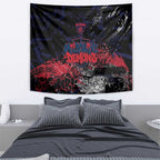 Melbourne Demons Tapestry Urban Graffiti Street Art - Bold Abstract Spray Paint
