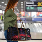 Melbourne Demons Travel Bag Urban Graffiti Street Art - Bold Abstract Spray Paint