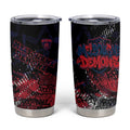Melbourne Demons Tumbler Cup Urban Graffiti Street Art - Bold Abstract Spray Paint