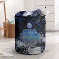 North Melbourne Kangaroos Laundry Basket Urban Graffiti Street Art - Bold Abstract Spray Paint