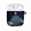 North Melbourne Kangaroos AirPods Case Urban Graffiti Street Art - Bold Abstract Spray Paint