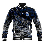 North Melbourne Kangaroos Baseball Jacket Urban Graffiti Street Art - Bold Abstract Spray Paint