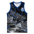 North Melbourne Kangaroos Basketball Jersey Urban Graffiti Street Art - Bold Abstract Spray Paint