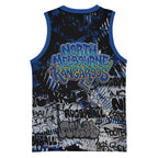 North Melbourne Kangaroos Basketball Jersey Urban Graffiti Street Art - Bold Abstract Spray Paint